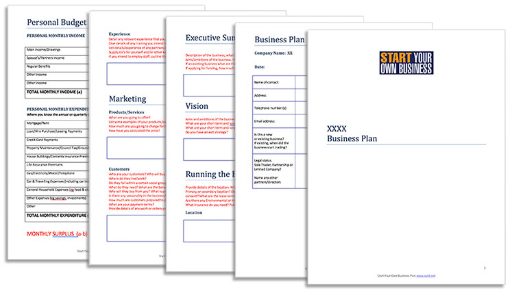 Free Business Plan Template and Instructions